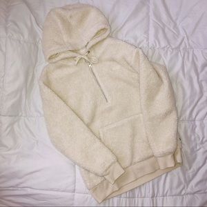 Authentic Vans Sherpa half-zip!!!⚡️ WORN ONCE